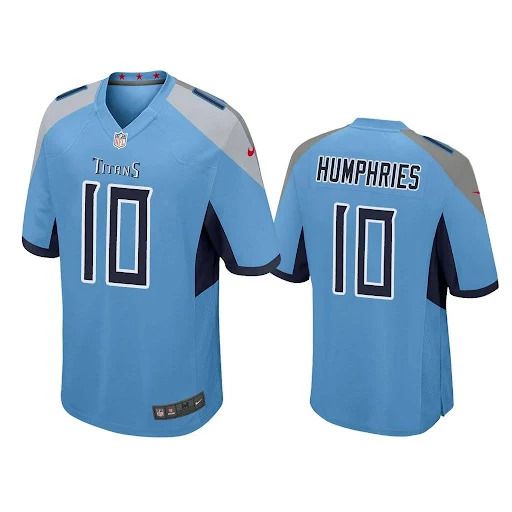 Men Tennessee Titans #10 Adam Humphries Light Blue Nike Game NFL Jersey